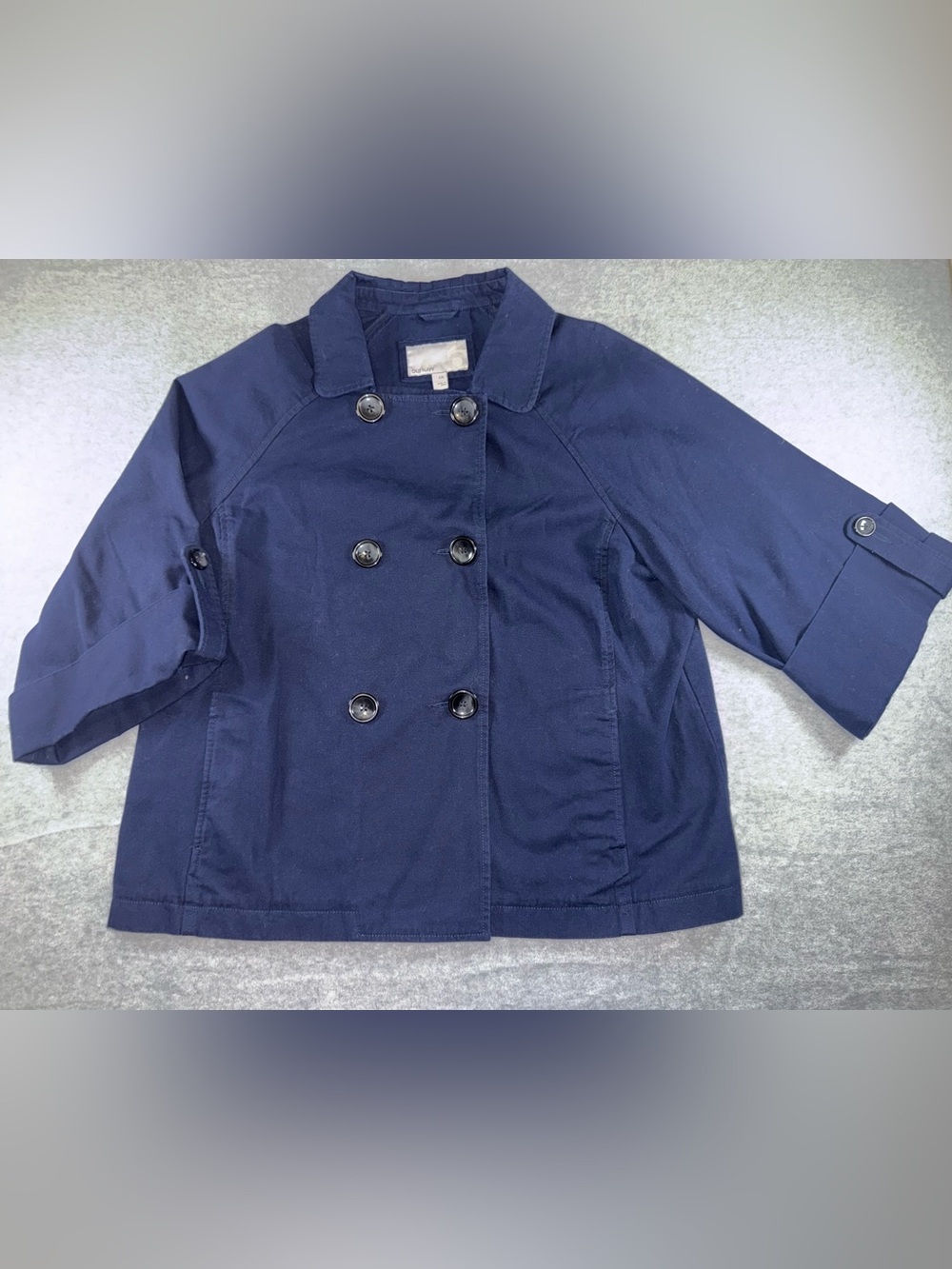 Old Navy Navy Double-Breasted Pea Coat for Kids